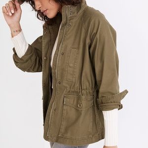 Madewell classic utility jacket size S green